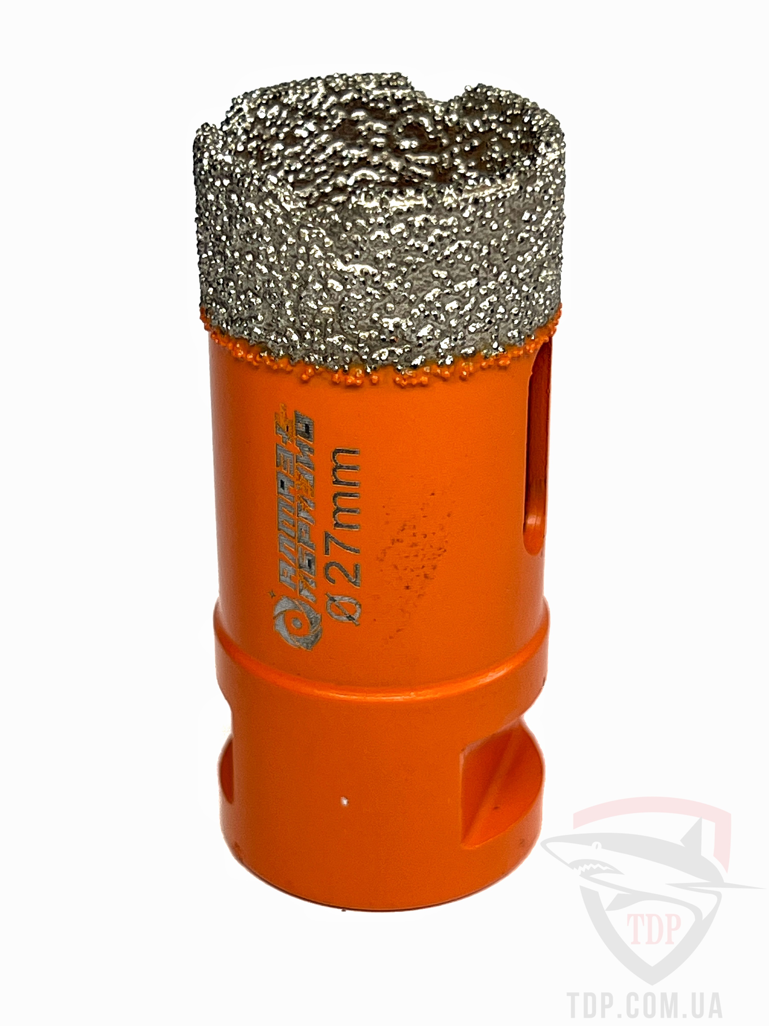 Алмазный инструмент Коронка алмазна Алмаз-Абразив 27 мм Orange на КШМ M14 (04011)