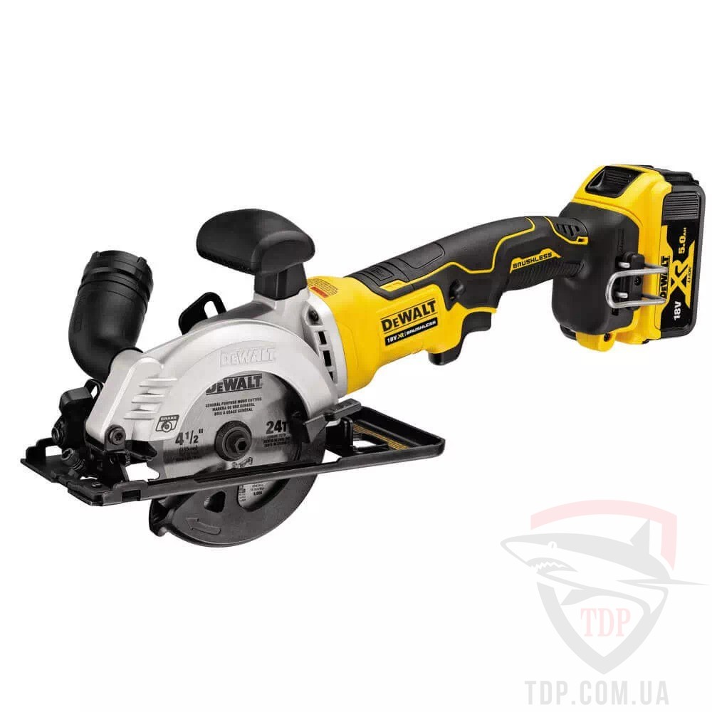 Пилы Пила дискова акумуляторна DeWALT18В XR Li-Ion (DCS571P2)