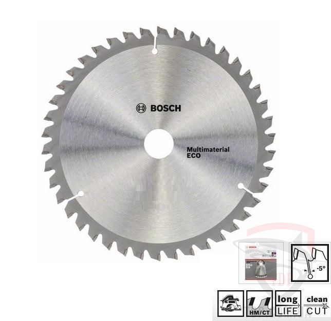 Пильные диски Універсальний пильний диск Bosch 250x30x80z K3.2/2.5 Multi ECO