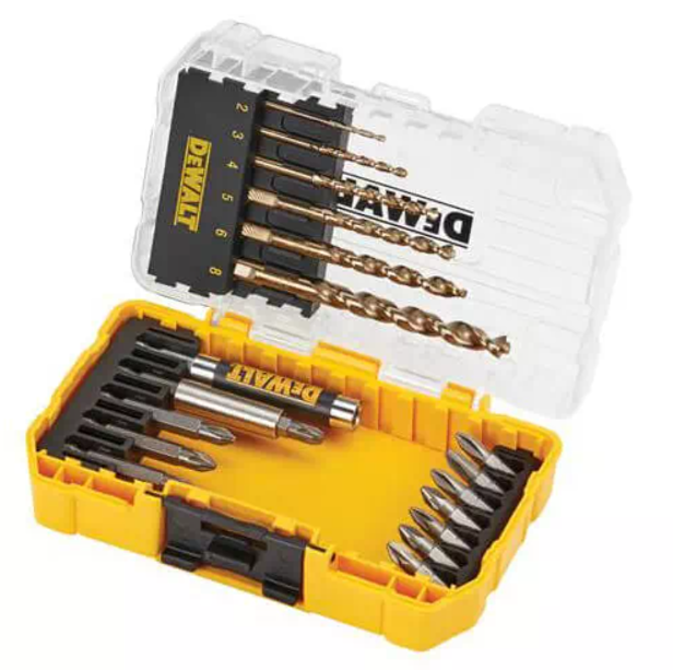 Биты и адаптеры Набор бит и сверл DeWALT 19 шт (DT70711)