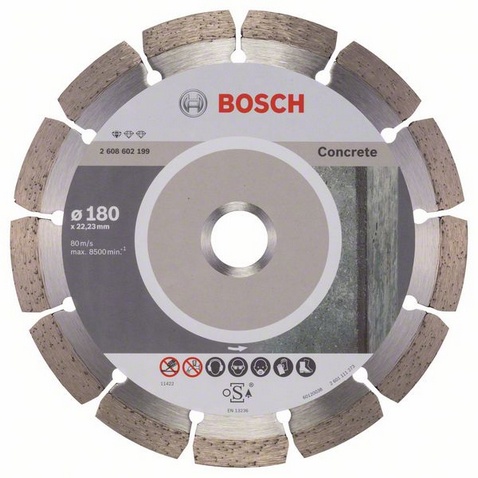 Алмазный диск Bosch Standard for Concrete 180*22 - Фото №2