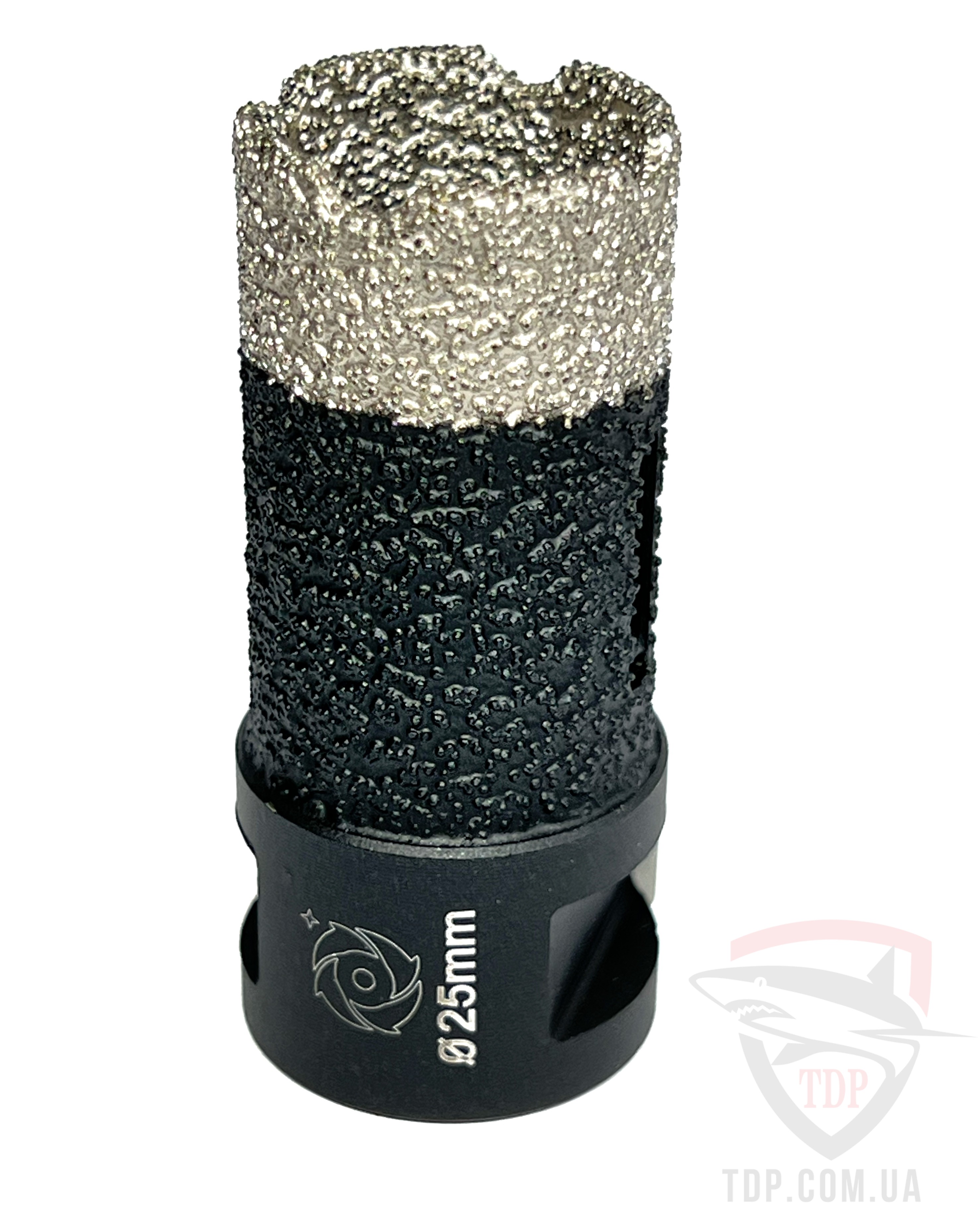 Алмазный инструмент Коронка алмазна Алмаз-Абразив 25 мм Black на КШМ M14 (04720)