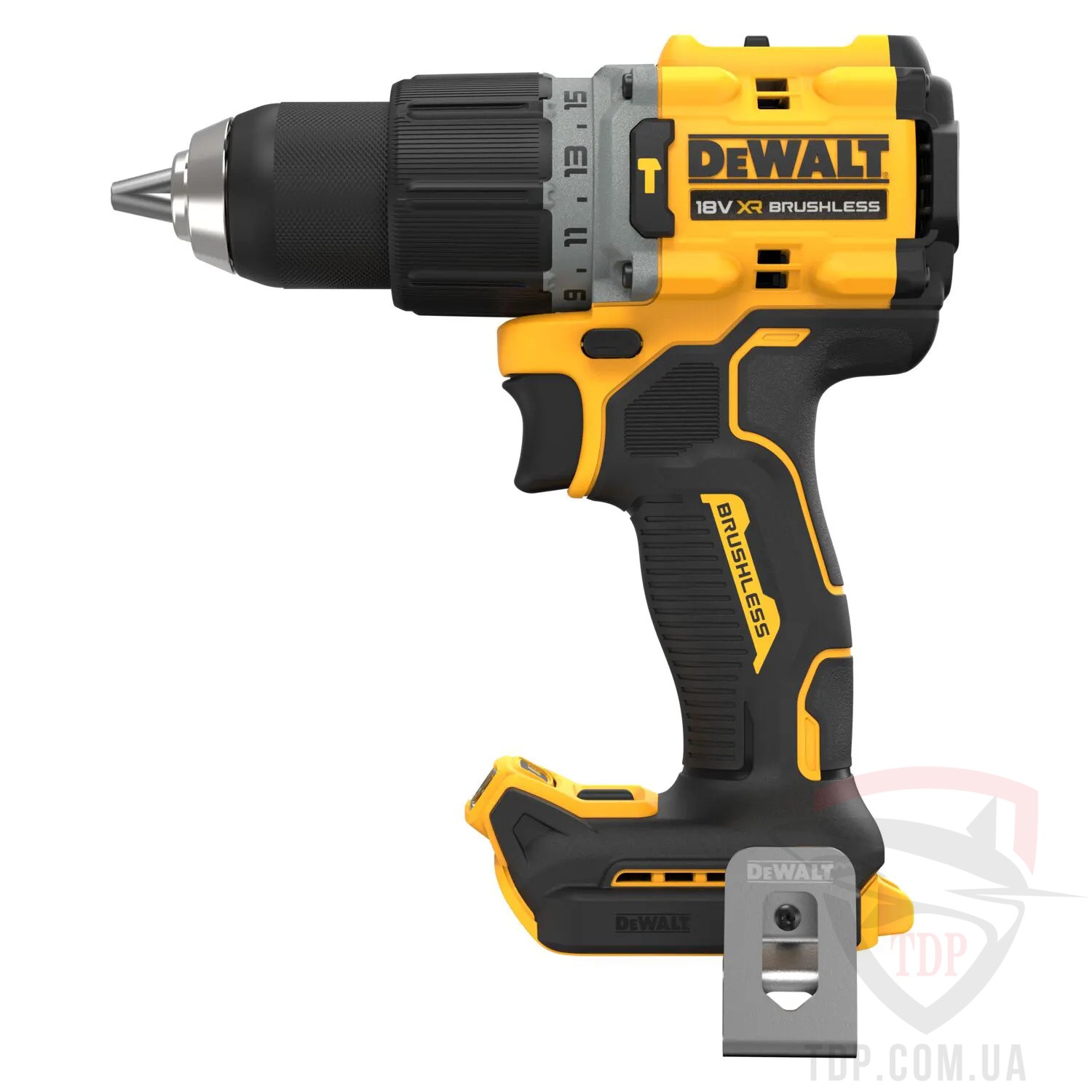 Дриль-шурупокрут DeWALT ударний XR Li-Ion (DCD805NT) - Фото №3