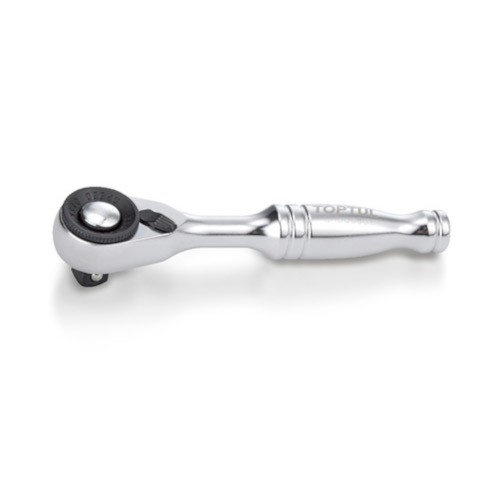 Трещотка 1/4" мини  60 зубцов, быстрый диск  TOPTUL CHDU0801