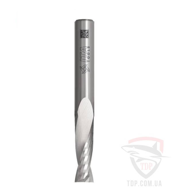 Оснастка Фреза плоска спіральна Ita Tools D10 d12 L90 h42 ліва (SB01.10.042.090.12L)