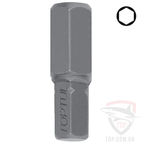 Биты и адаптеры Бита 5/16" HEX12х30 мм TOPTUL (FSDA1012)