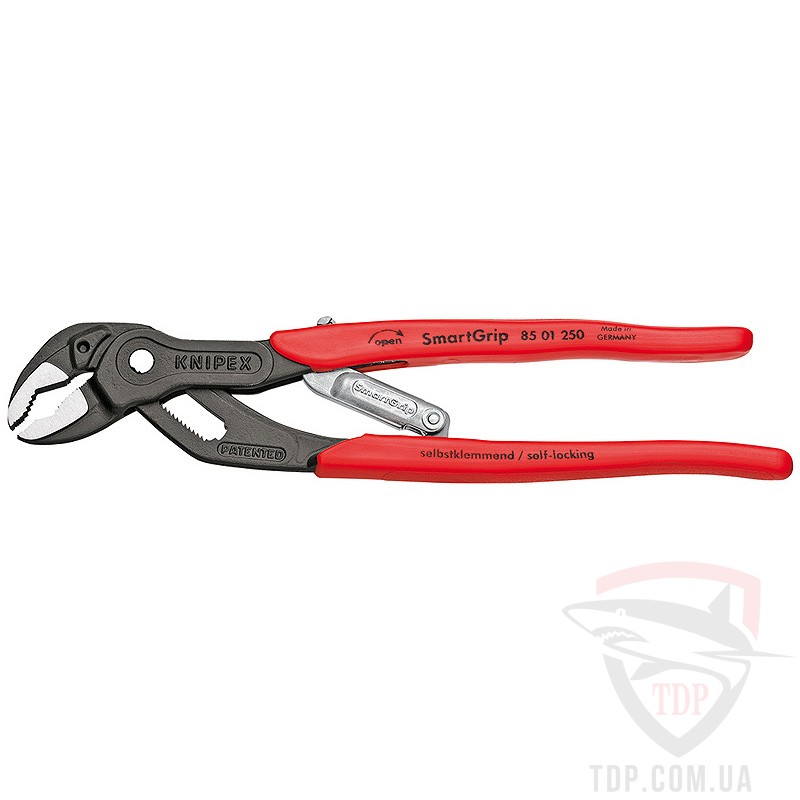 Ручной инструмент Клещи трубные Knipex SmartGrip с автоматической установкой (85 01 250)