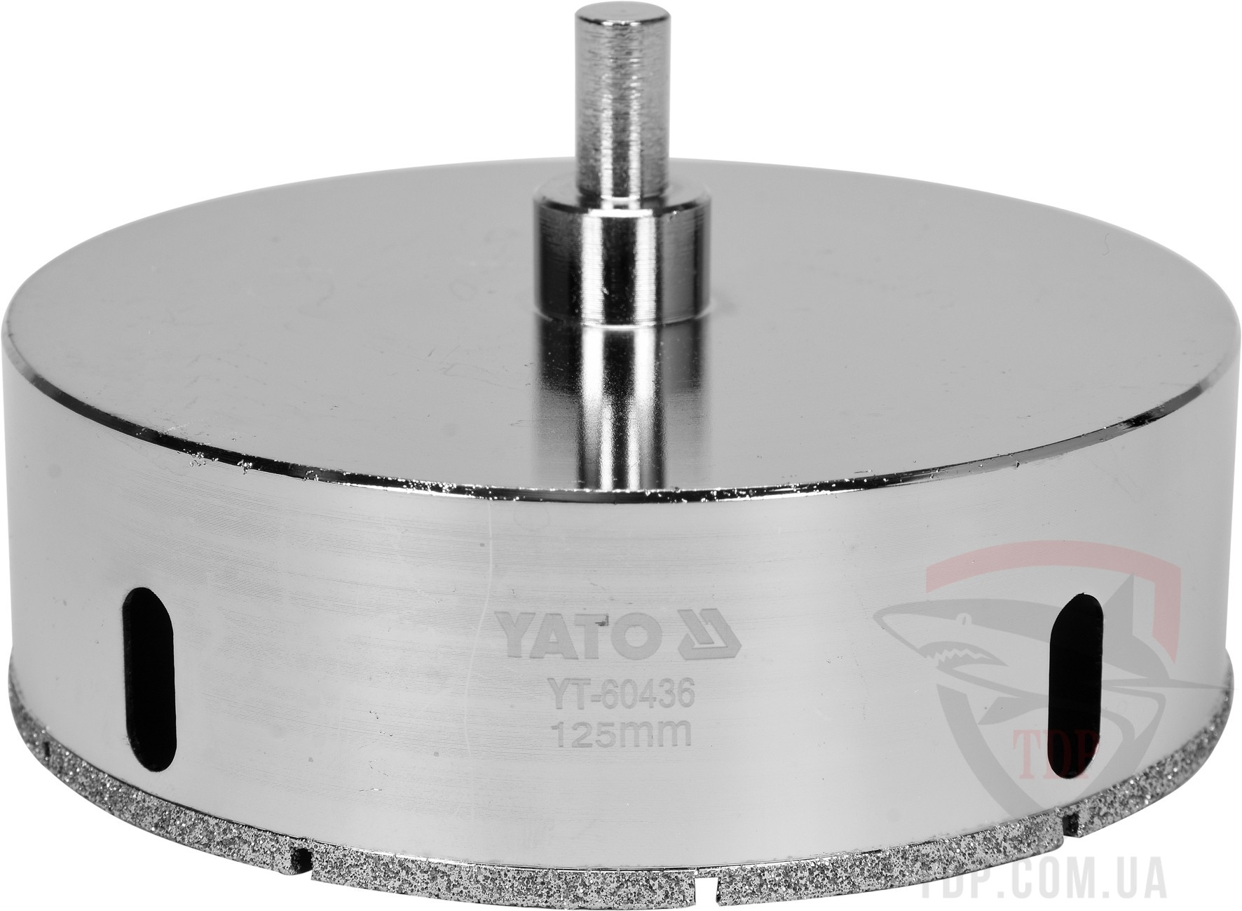 Алмазный инструмент Коронка по стеклу и гресу Yato 125 мм (YT-60436)