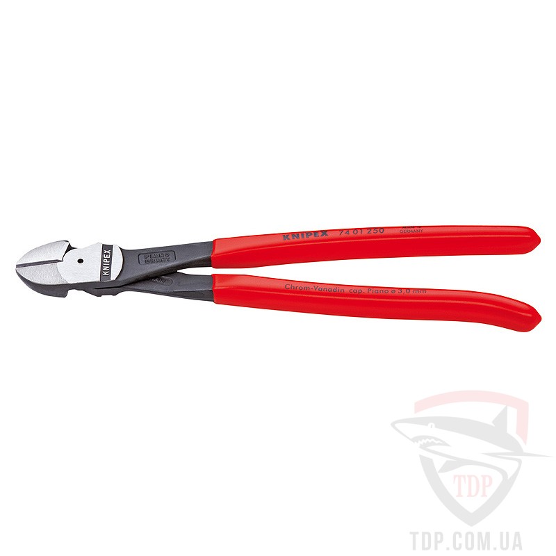 Ручной инструмент Кусачки боковые Knipex особой мощности 250 мм (74 01 250)