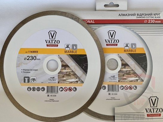 Алмазный инструмент Диск алмазный по мрамору Vatzo Marble 1A1R 350x32x10 (820904CMR)