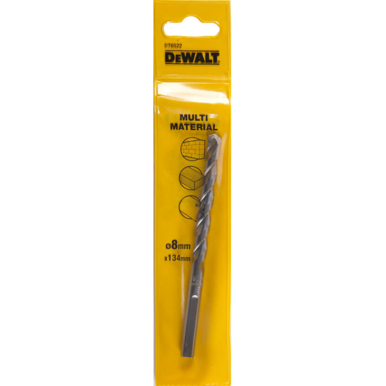 Сверло по кирпичу, дереву, металлу DeWALT 8х134 мм (DT6522) - Фото №3