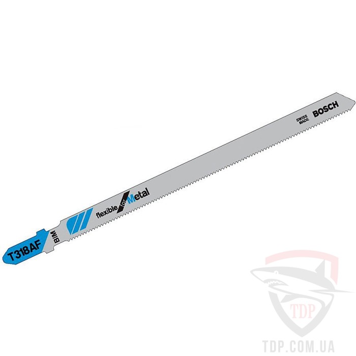 Пилки для лобзика Полотна для лобзика Bosch по металу T318AF (2608634241)