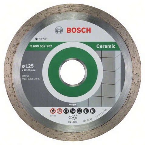 Алмазный диск Bosch Standard for Ceramic 125*22 - Фото №2