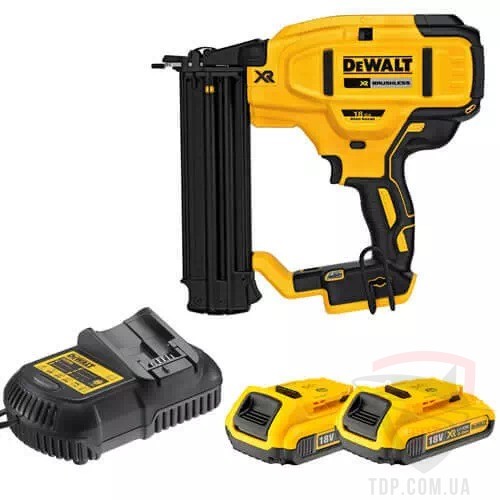 Пістолет цвяхозабивний акумуляторний DeWALT 18В XR Li-Ion (DCN680D2) - Фото №2