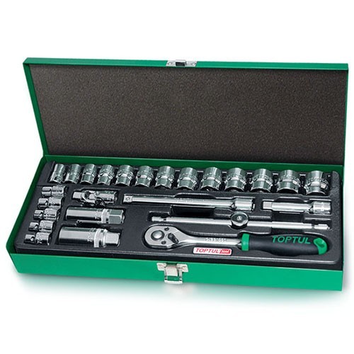 Алмазный инструмент Набор инструмента  3/8"  25ед.  TOPTUL GCAD2501