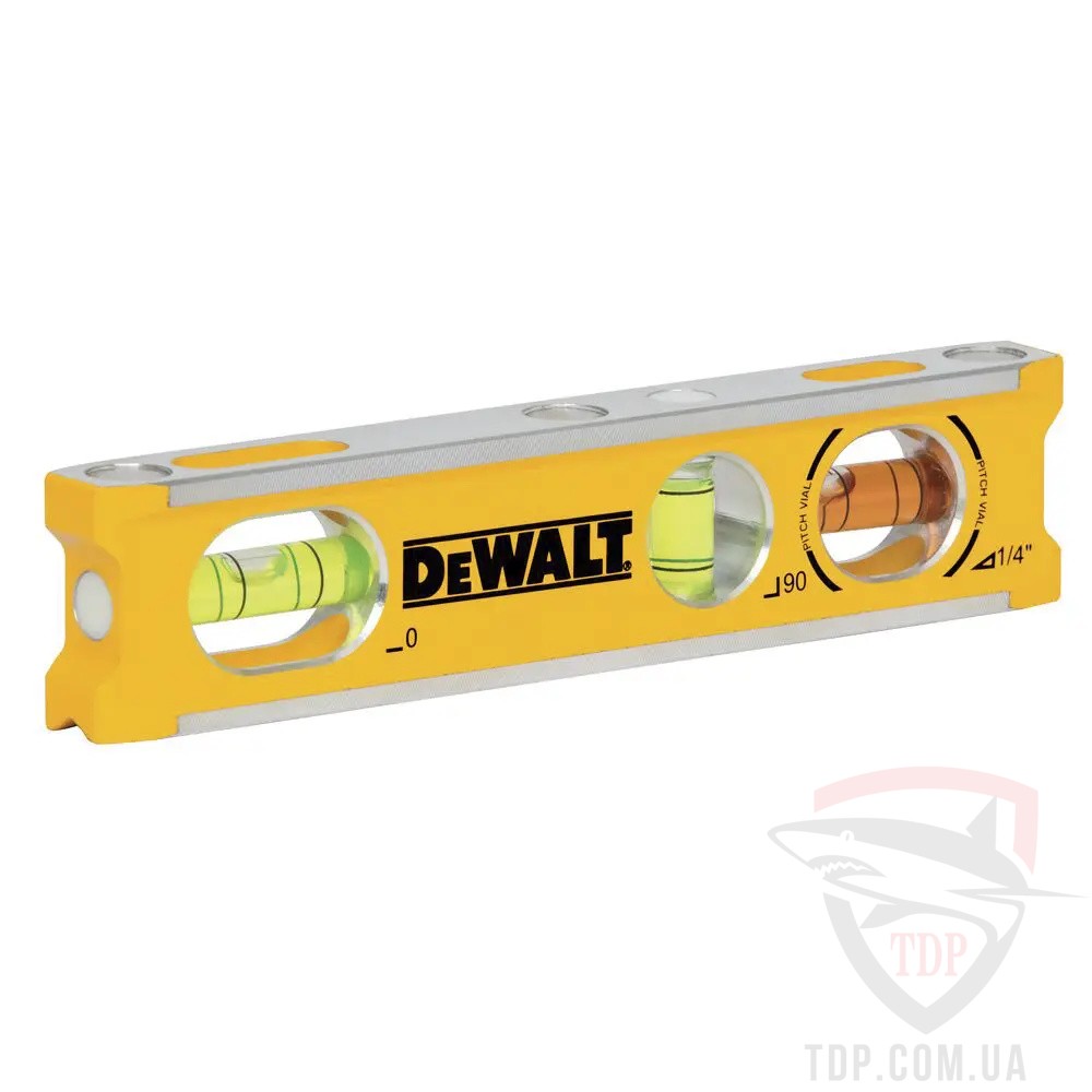Измерительная техника Рівень DeWALT BILLET TORPEDO алюмінієвий 165 мм 3 капсули (DWHT42525-0)