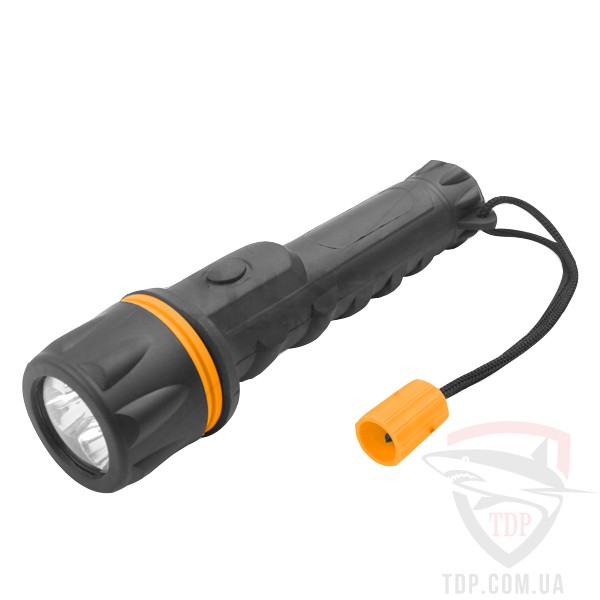 Фонарь водонепроницаемый IP62,пластик 40*148 мм, 3-LED 12 лм TOLSEN (T60020)