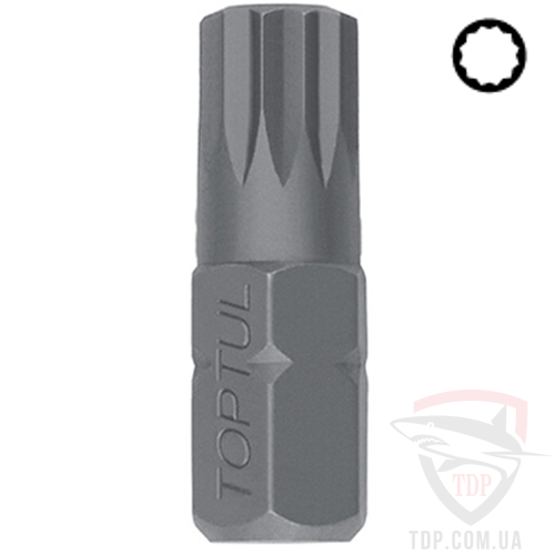 Биты и адаптеры Бита Spline M8х30х10 мм TOPTUL (FSFA1208) 