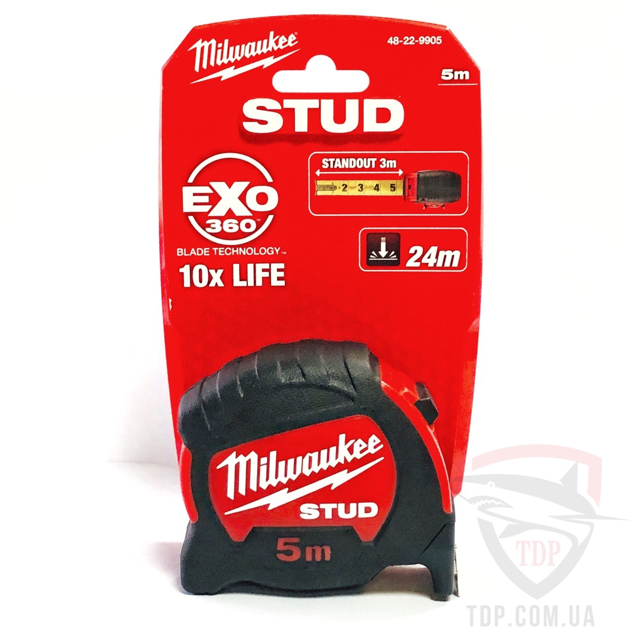 Рулетка Milwaukee Stud 5мх27мм (48229905)