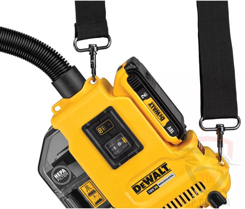 Пилосос акумуляторний DeWALT 18В XR Li-Ion (DWH161N) - Фото №2