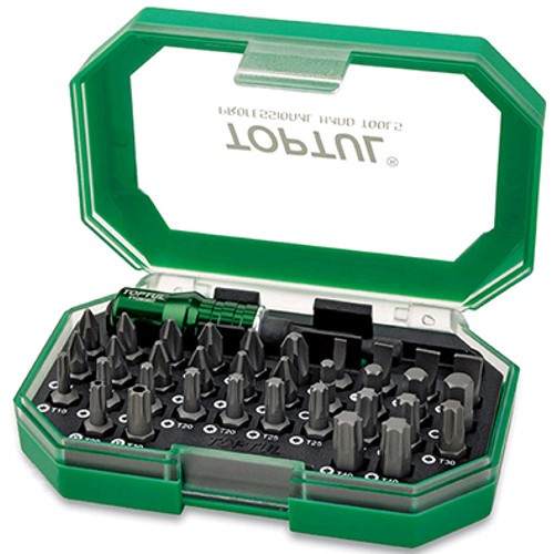 Набор бит 1/4"  35ед.  TOPTUL GACW3502