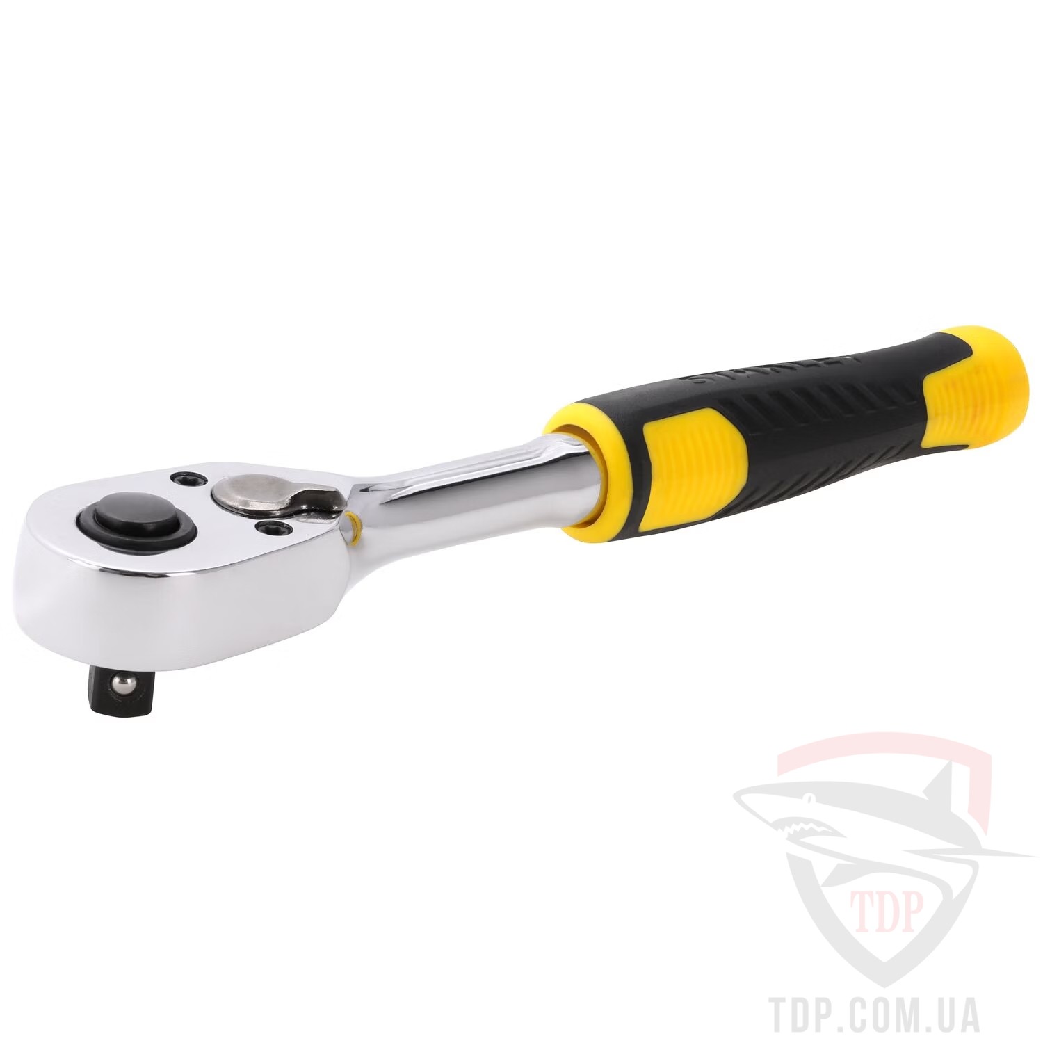 Ручной инструмент Тріскачка Stanley 1/4"-72 зуба двокомпонентна ручка (STMT82663-0)