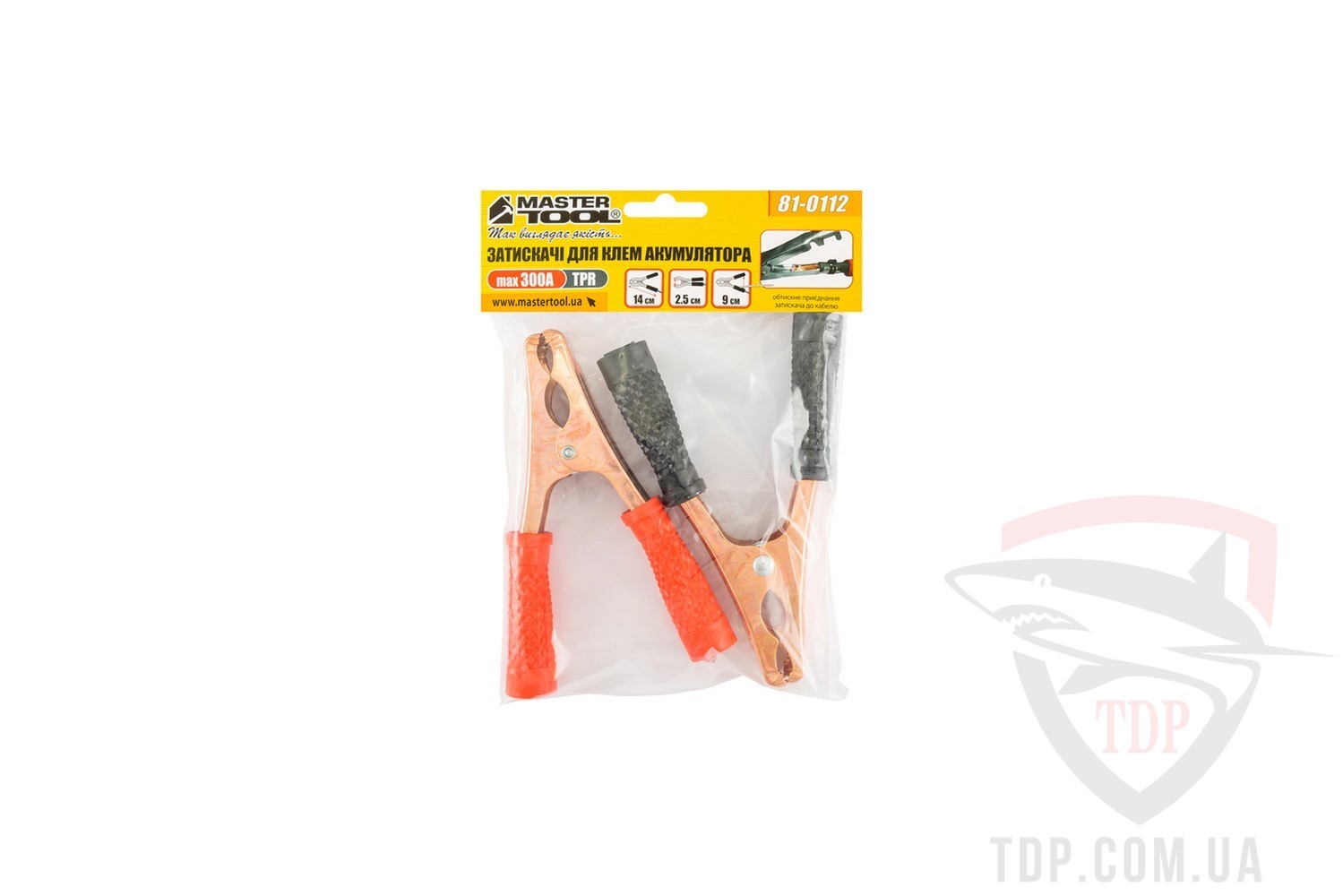 Зажим для клемм аккумуляторный MASTERTOOL 100 А 14 см 81-0112 - Фото №2