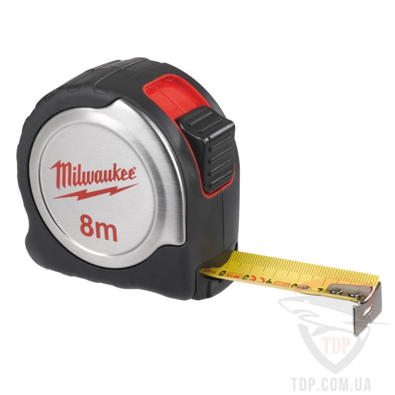 Рулетка будівельна Milwaukee 8мx25мм (4932451640)