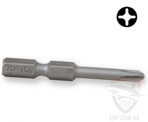Биты и адаптеры Бита 1/4" PH2*50 мм под шуруповерт (FSLA0802)
