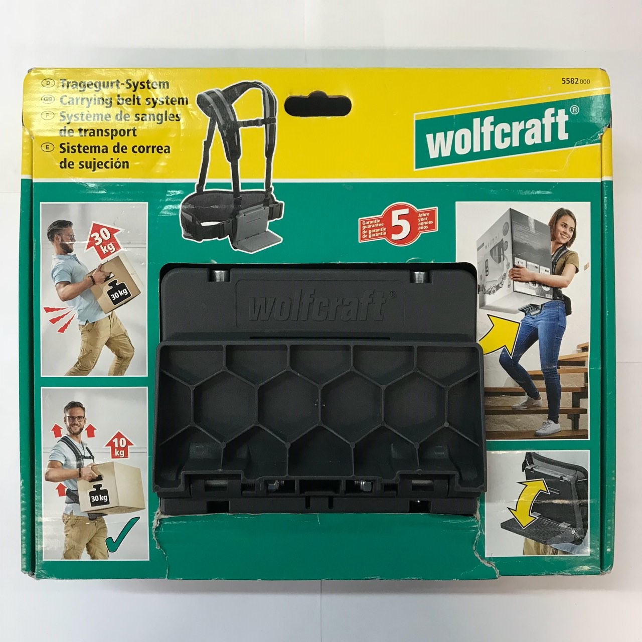 Ремень для переноса грузов wolfcraft 5582.000