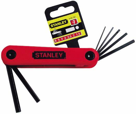 Набор шестигранных складных ключей Stanley 4-69-261 (7 шт)