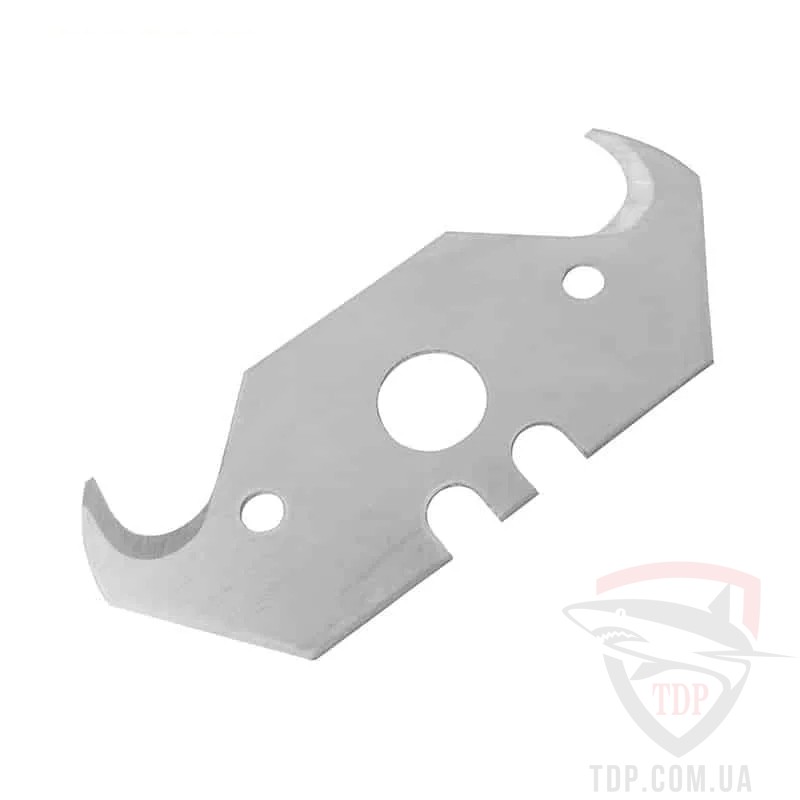 Ручной инструмент Леза трапеція-крючок Tolsen 50x31x19x0.6 мм SK5 10шт (30113)