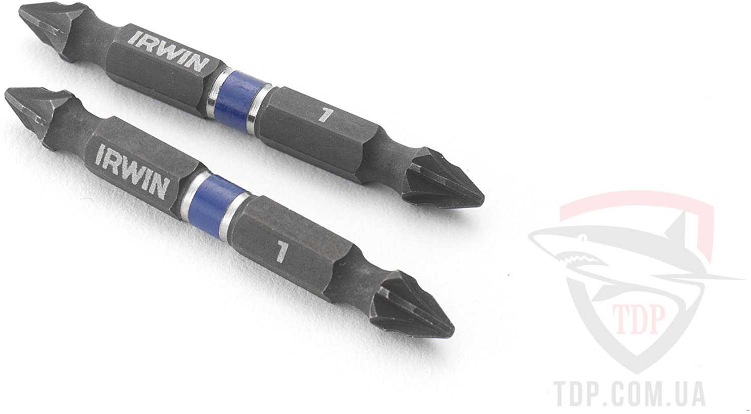Биты и адаптеры Бита двухсторонняя IRWIN IMPACT 1/4" 60мм PZ1 10шт (1923406)