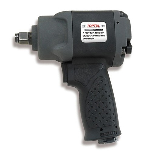 Пневмо Пневмогайковерт 1/2"  610N/m  9600об/мин  1,58кг композитный корпус  TOPTUL KAAC1645