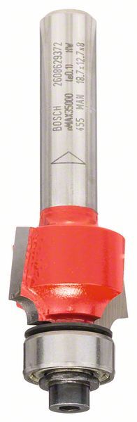 Оснастка Фреза кромочная калевочная Bosch Expert D18.7 d8 h12.7 L55 R3 (2608629372)