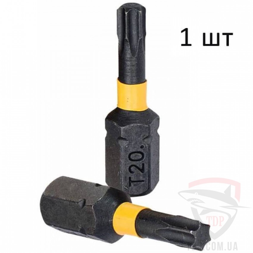 Биты и адаптеры Бита DeWALT T20 25 мм 1 шт (DT70557T1)