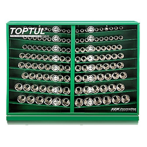 Полка выставочная для головок торцевых 1/2"  TOPTUL TBAB0800