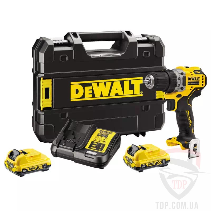 Шуруповерт акумуляторний DeWALT XR Li-Ion 12 В (DCD701D2)