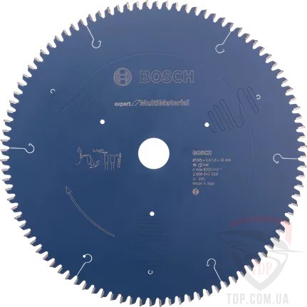 Пильные диски Універсальний пильний диск Bosch 305x30x96z K2.4/1.8 Expert for Multimaterial