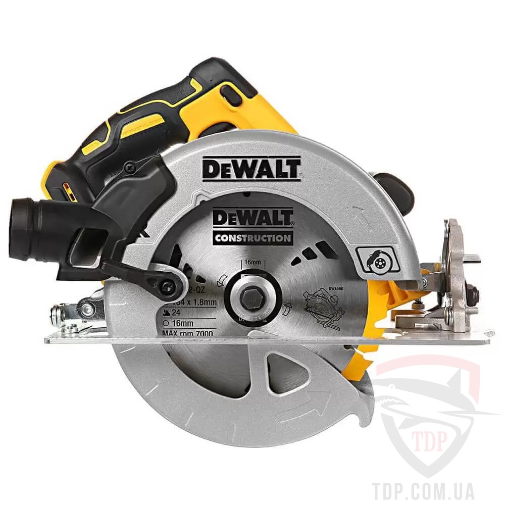 Пила дискова акумуляторна DeWALT 18В XR Li-lon (DCS570N) - Фото №2