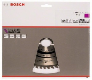 Пильный диск BOSCH 190x20/16x54z Multi ECO (2608641801) - Фото №2