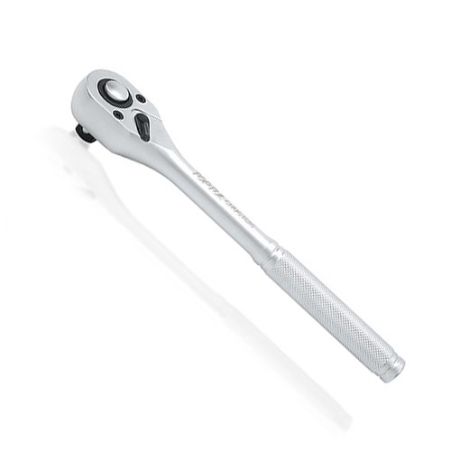 Трещотка 1/4" 36 зубцов (металлическая ручка)  TOPTUL CHUG0812