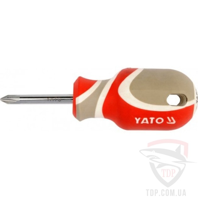 Ручной инструмент Викрутка хрестова YATO Philips PH1x38 мм (YT-2641)