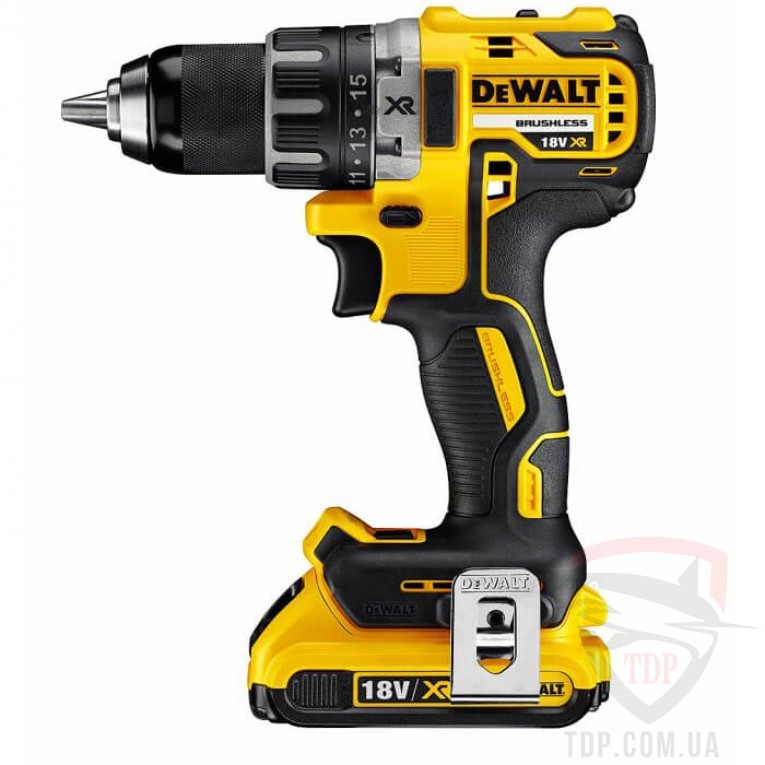 Электроинструмент Дрель-шуруповерт DeWALT 18В 70 Нм (DCD791L2T)