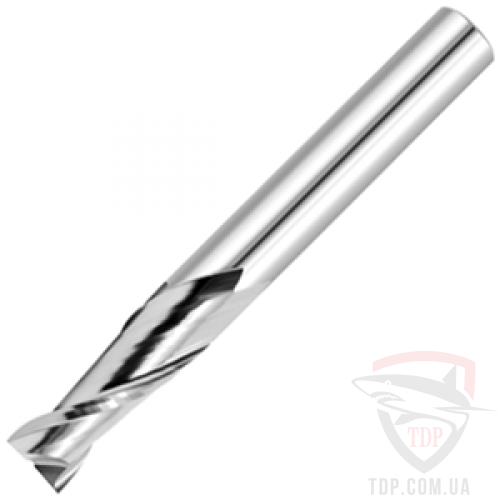 Фрезы для ЧПУ Фреза спиральная плоская VATZO D12 d12 L130 h70 z2 (1121213070)