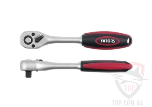 Ручной инструмент Тріщатка YATO квадрат 3/8" 197 мм 72T (YT-0323)