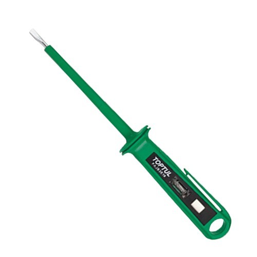 Ручной инструмент Отвертка-индикатор напряжения 3.5 x 100mm 220V  TOPTUL FAJB3E19