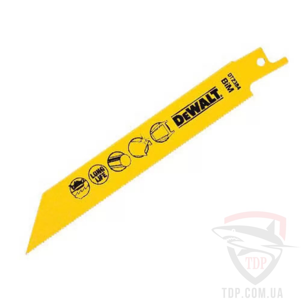Полотно пильне DeWALT біметалічне по металу 152 мм 18 TPI 5шт (DT2384)