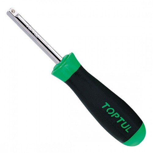 Вороток-отвертка 1/4" 150мм (резиновая ручка)  TOPTUL CAIP0816
