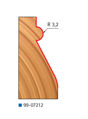 Фреза Freud D35 l38.5 L86.6 кромочная конусная - Фото №2